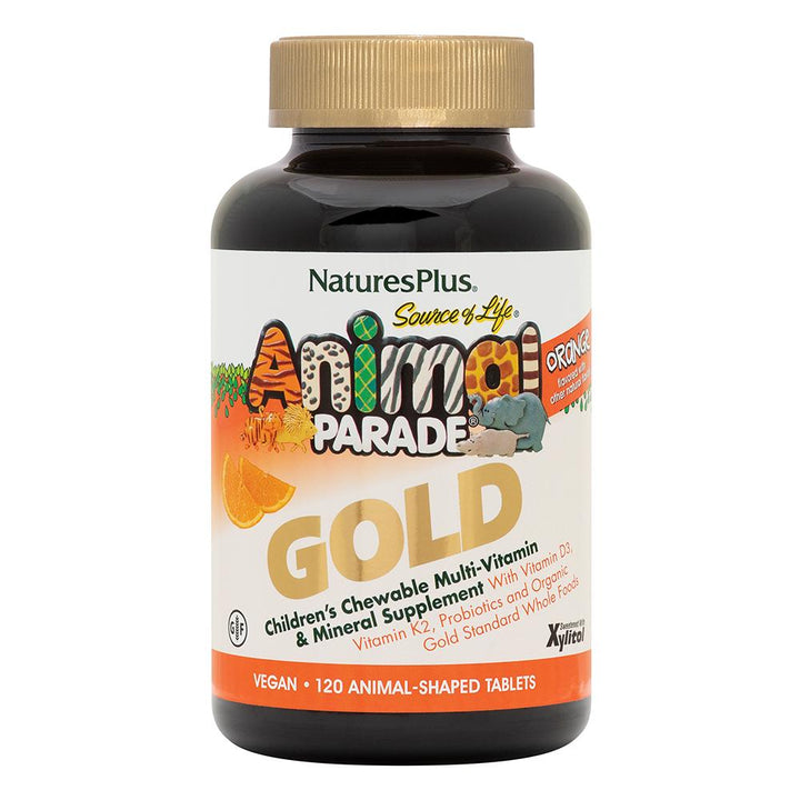 Animal Parade® GOLD Multivitamin Children’s Chewables - Orange