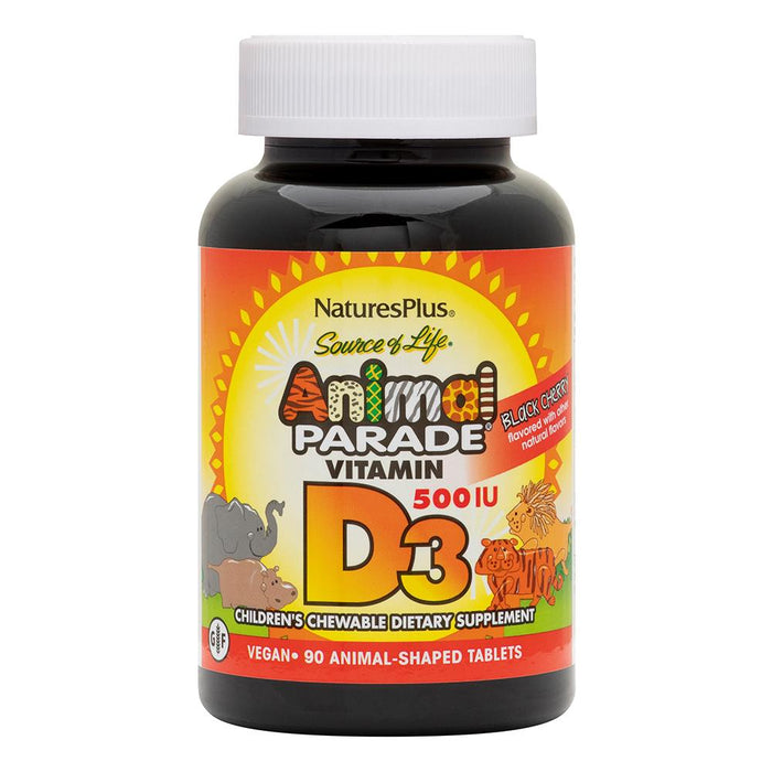 Animal Parade® Vitamin D3 500 IU Children’s Chewables