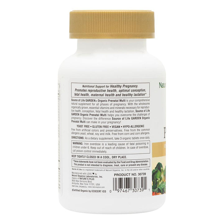 Source of Life® Garden Prenatal Multivitamin Tablets