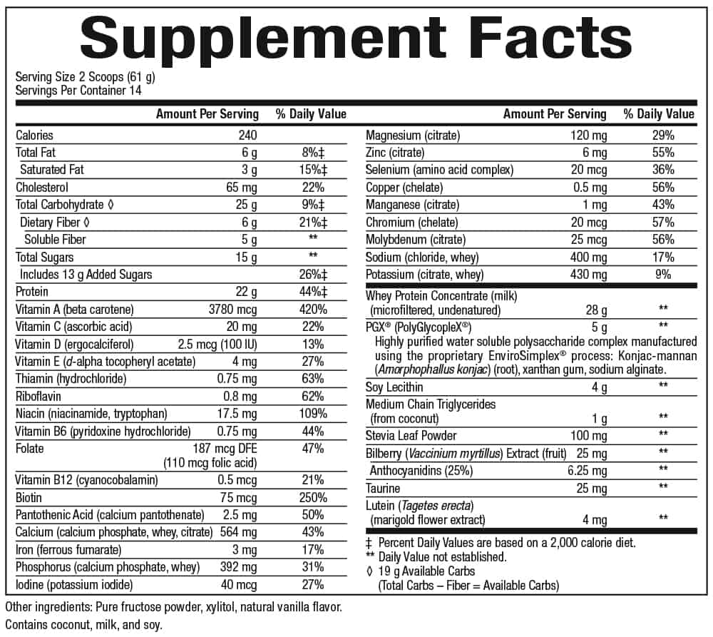 WellBetX® PGX® Weight Management Shake