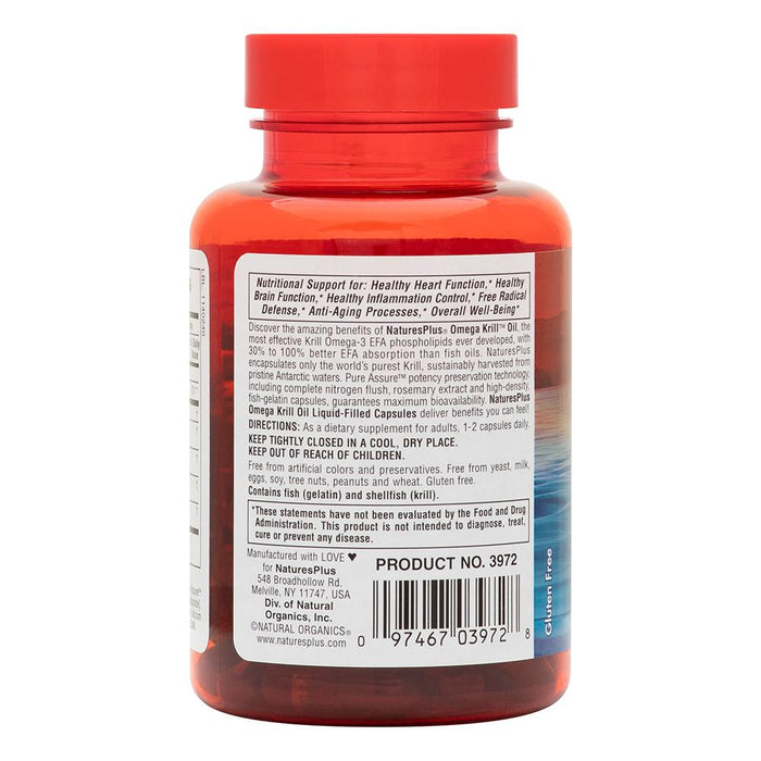 Omega Krill™ Oil Liquid-Filled Capsules