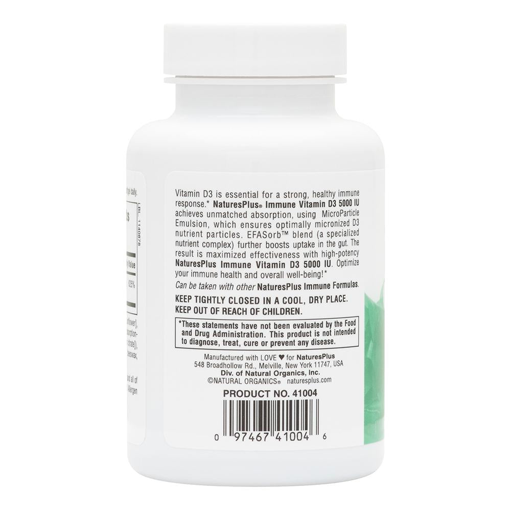 Immune Vitamin D3 Softgels