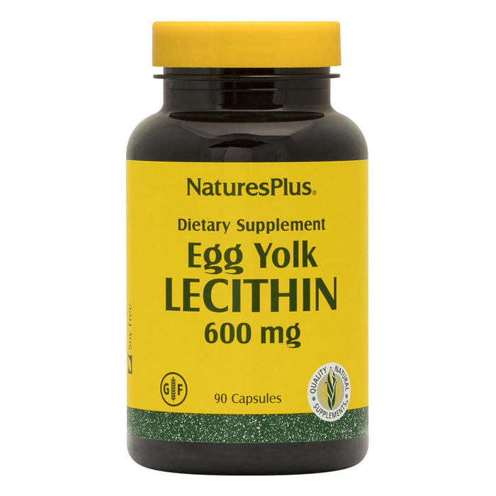 Egg Yolk Lecithin 600 mg Capsules