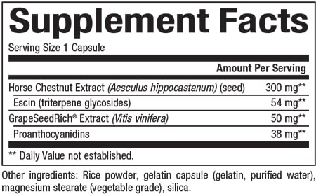 HerbalFactors® Horse Chestnut with Grape