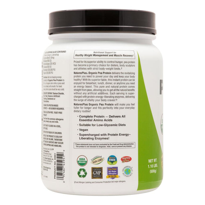 Organic Pea Protein Powder