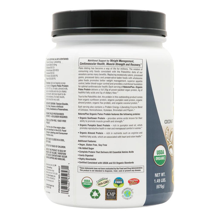 Organic Paleo Protein Powder