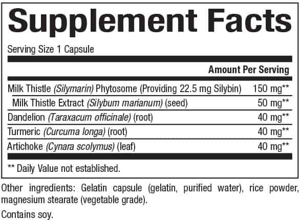 HerbalFactors® Milk Thistle Phytosome