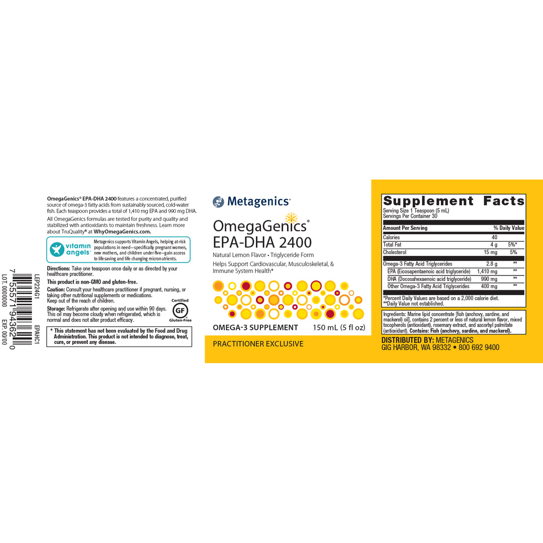 OmegaGenics® EPA-DHA 2400