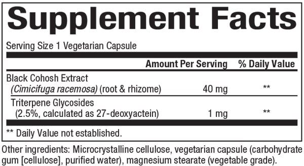 WomenSense® Black Cohosh Extract