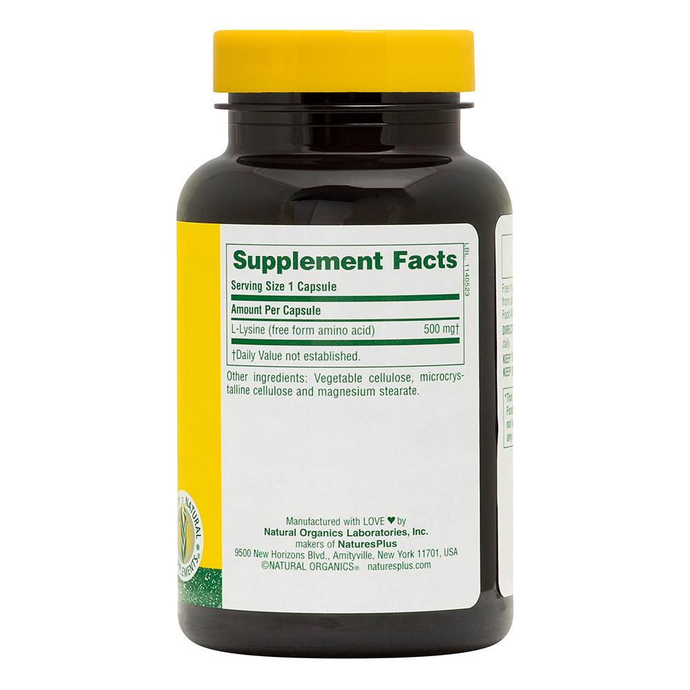 L-Lysine 500 mg Capsules