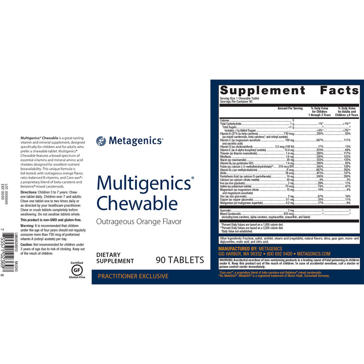 Multigenics® Chewable