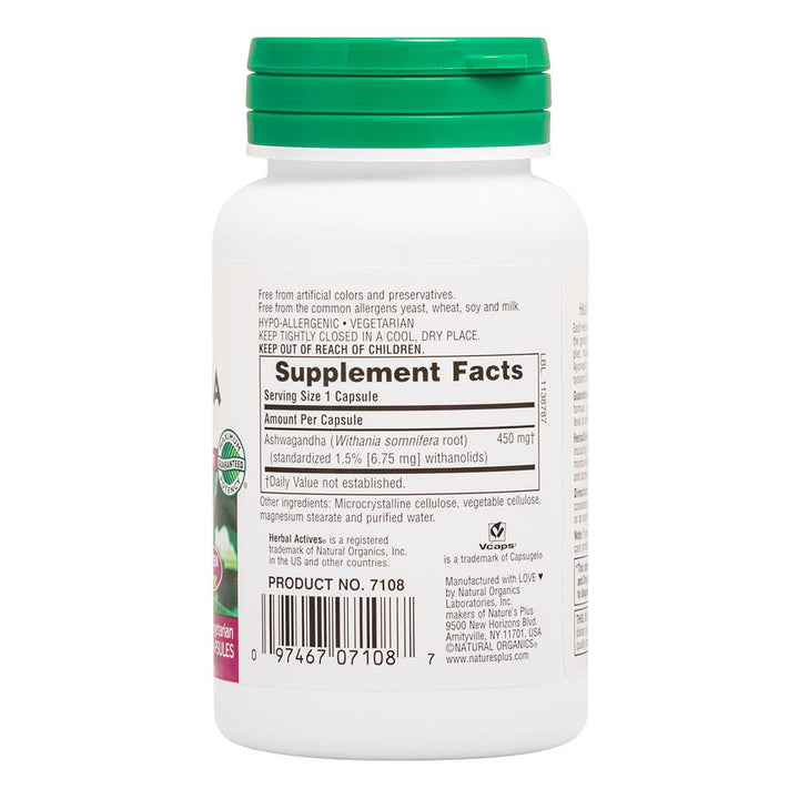 Herbal Actives Ashwagandha Capsules