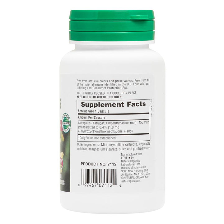 Herbal Actives Astragalus Capsules