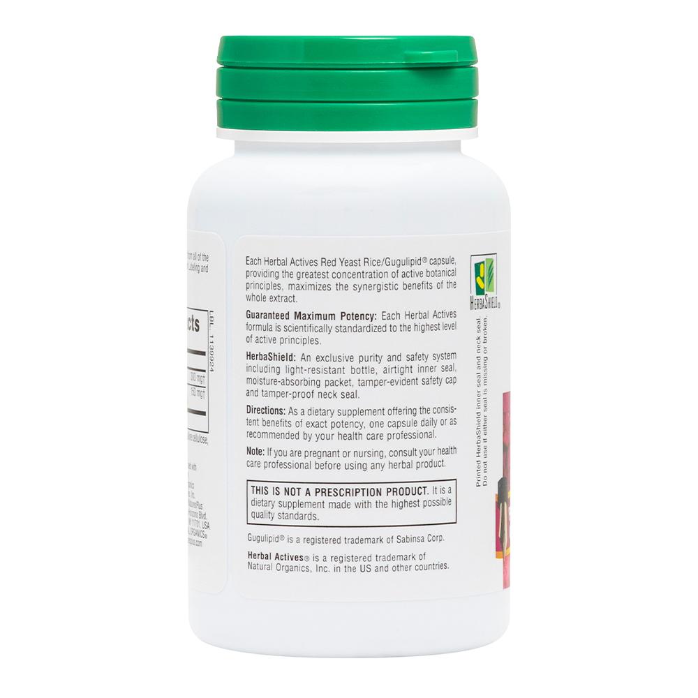 Herbal Actives Red Yeast Rice/Gugulipid® Capsules