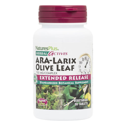 Herbal Actives ARA-Larix Olive Leaf Extended Release Tablets