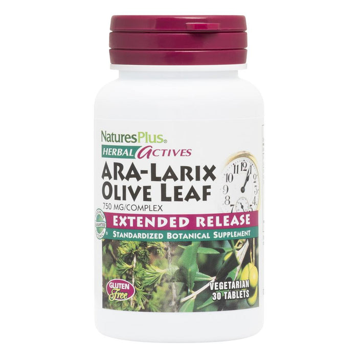 Herbal Actives ARA-Larix Olive Leaf Extended Release Tablets