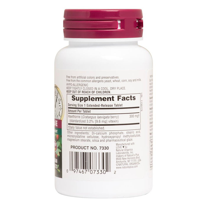 Herbal Actives Hawthorne Extended Release Tablets