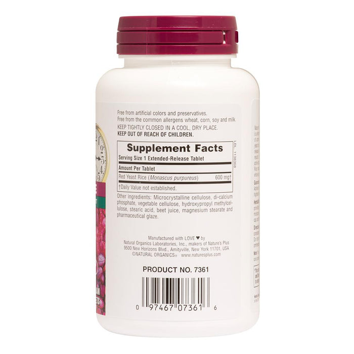 Herbal Actives Red Yeast Rice Extended Release Tablets