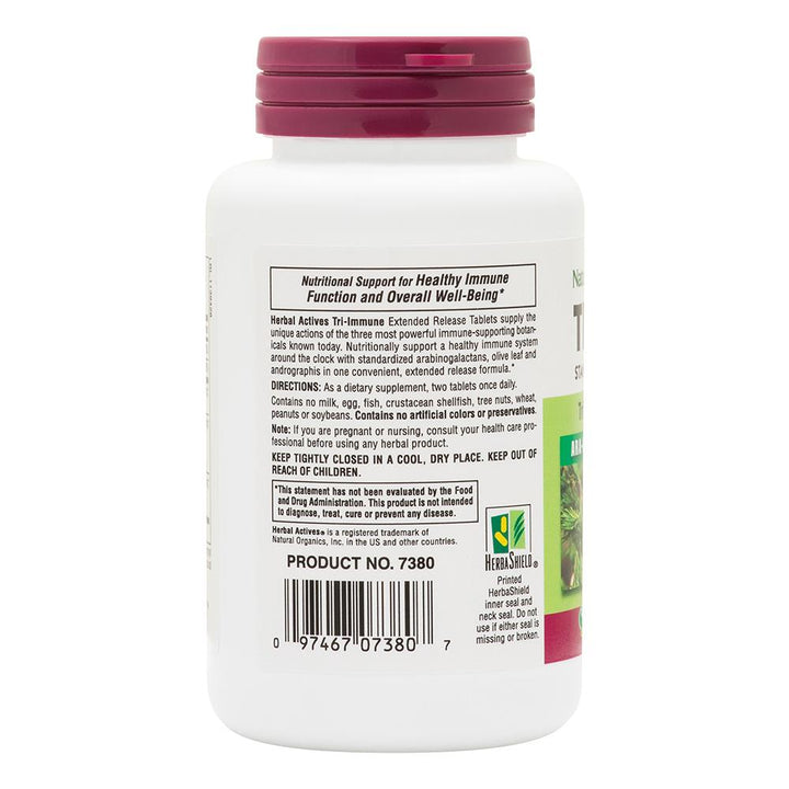 Herbal Actives Tri-Immune™ Extended Release Tablets