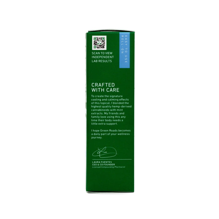 GREEN ROADS | CBD MUSCLE & JOINT COOL RELIEF ROLL-ON | 750MG