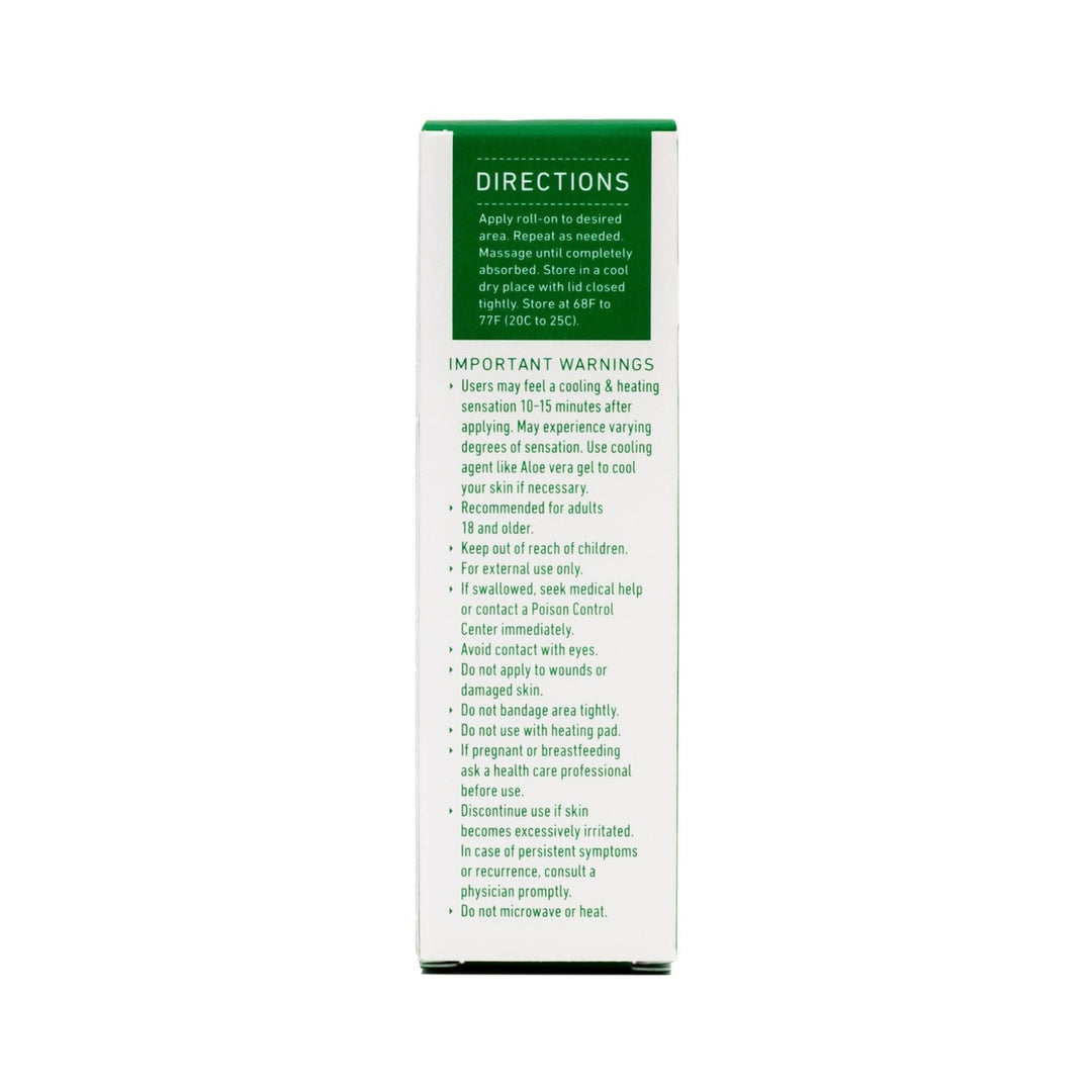 GREEN ROADS | CBD MUSCLE & JOINT HEAT RELIEF ROLL-ON | 750MG