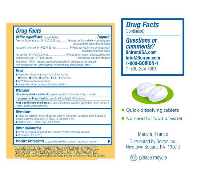HemCalm® Tablets