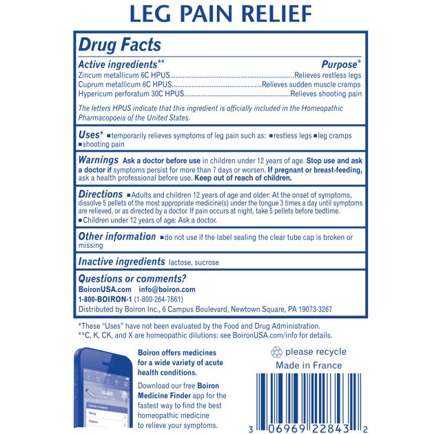 Leg Pain Relief