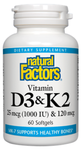 Vitamin D3 & K2