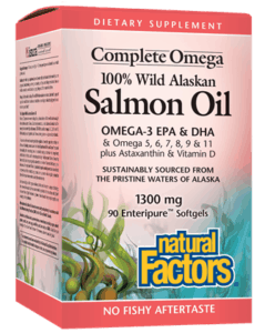 Complete Omega 100% Wild Alaskan Salmon Oil