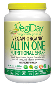 VegiDay® Vegan Organic All In One Nutritional Shake