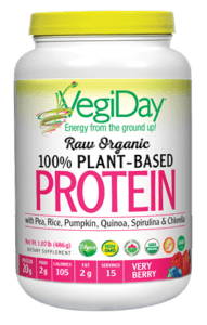 VegiDay® Raw Organic 100% Plant-Based Protein