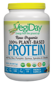 VegiDay® Raw Organic 100% Plant-Based Protein