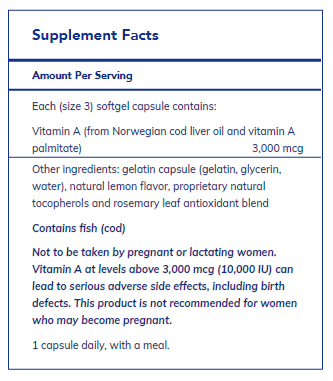 Vitamin A 3,000 mcg (10,000 IU) - FAR HILLS PHARMACY STORE