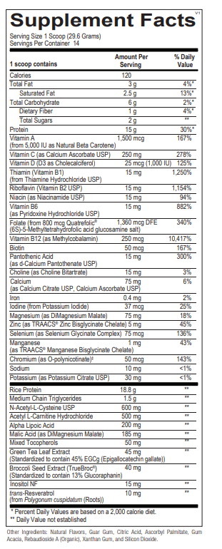 MitoCORE Powder Lemon