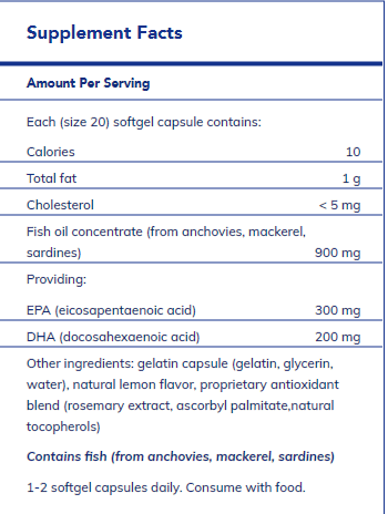 EPA/DHA with lemon 120's