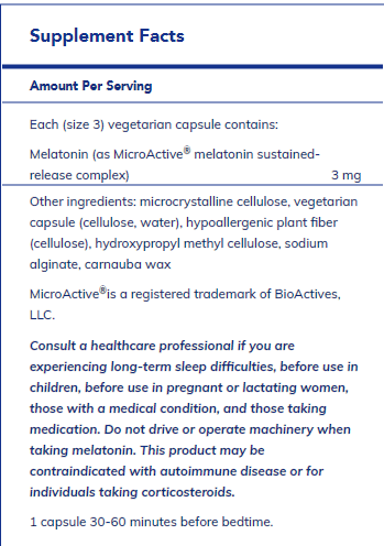 Melatonin-SR 60's - FAR HILLS PHARMACY STORE