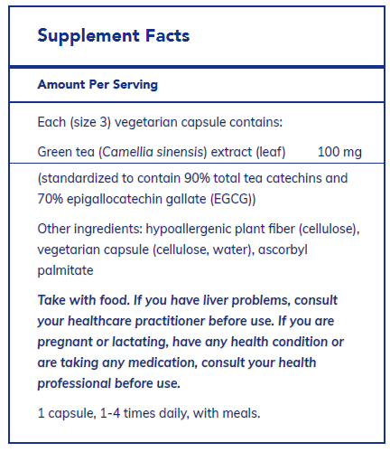 Green Tea Extract (decaffeinated) - FAR HILLS PHARMACY STORE