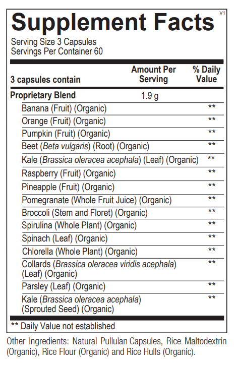 Indigo Greens 180 Capsules