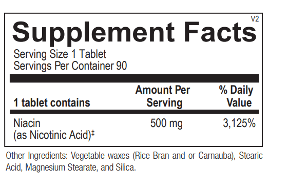 Time Release Niacin