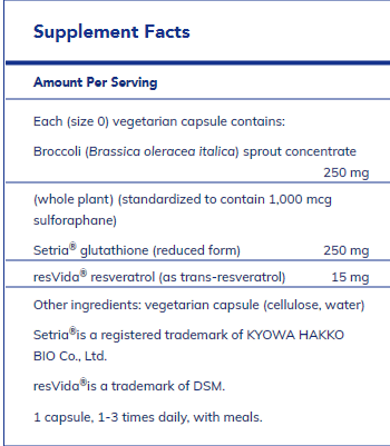 Nrf2 Detox 60's - FAR HILLS PHARMACY STORE