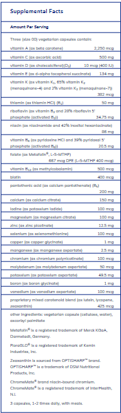 Nutrient 950® with Vitamin K 180's - FAR HILLS PHARMACY STORE