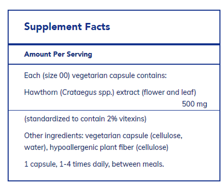 Hawthorn Extract 120's