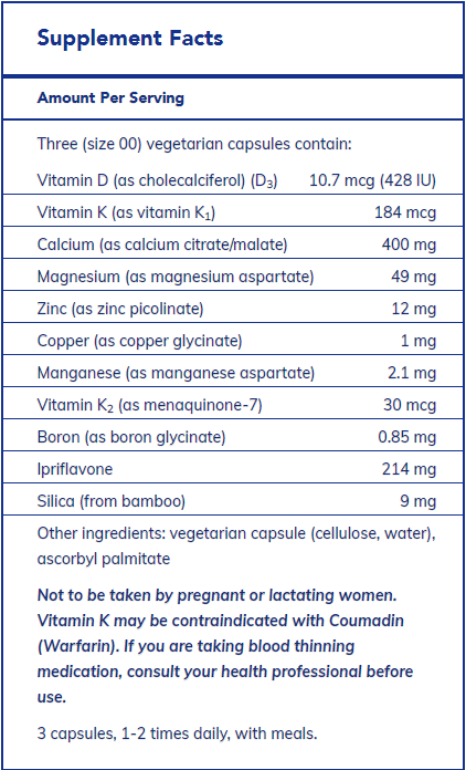 +CAL+ with Ipriflavone