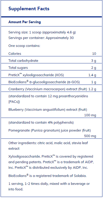 Poly-Prebiotic powder