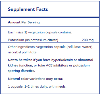 Potassium (citrate)