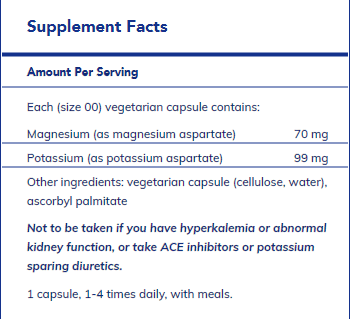 Potassium Magnesium (aspartate) - FAR HILLS PHARMACY STORE