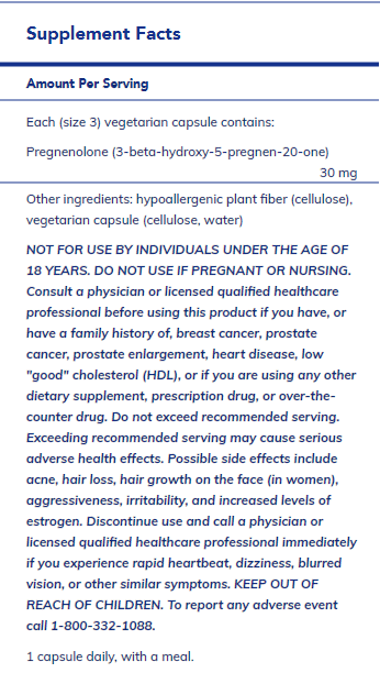 Pregnenolone 30 mg