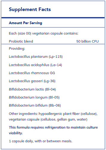 Probiotic 50B 60's - FAR HILLS PHARMACY STORE