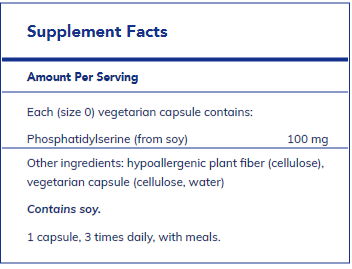 PS 100 (phosphatidylserine) - FAR HILLS PHARMACY STORE