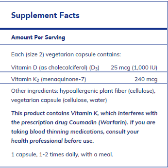 PureHeart® K2D 60's - FAR HILLS PHARMACY STORE